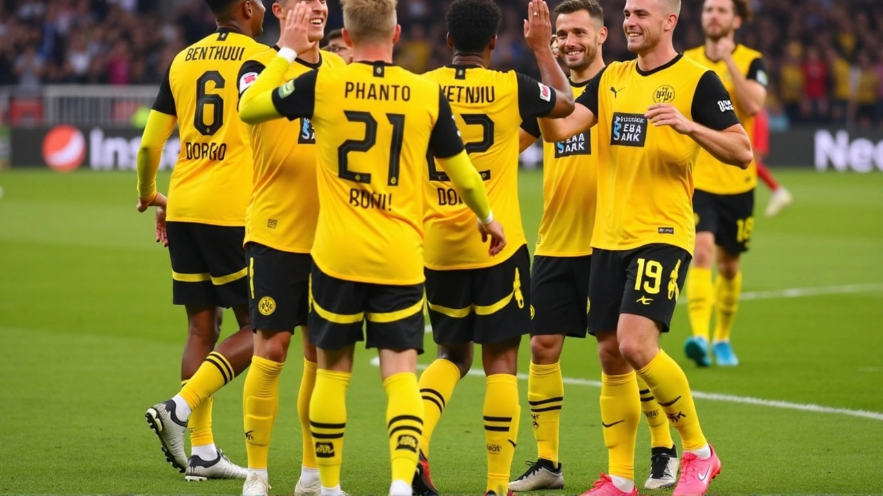 Borussia Dortmund vence Heidenheim e assume liderança da Bundesliga