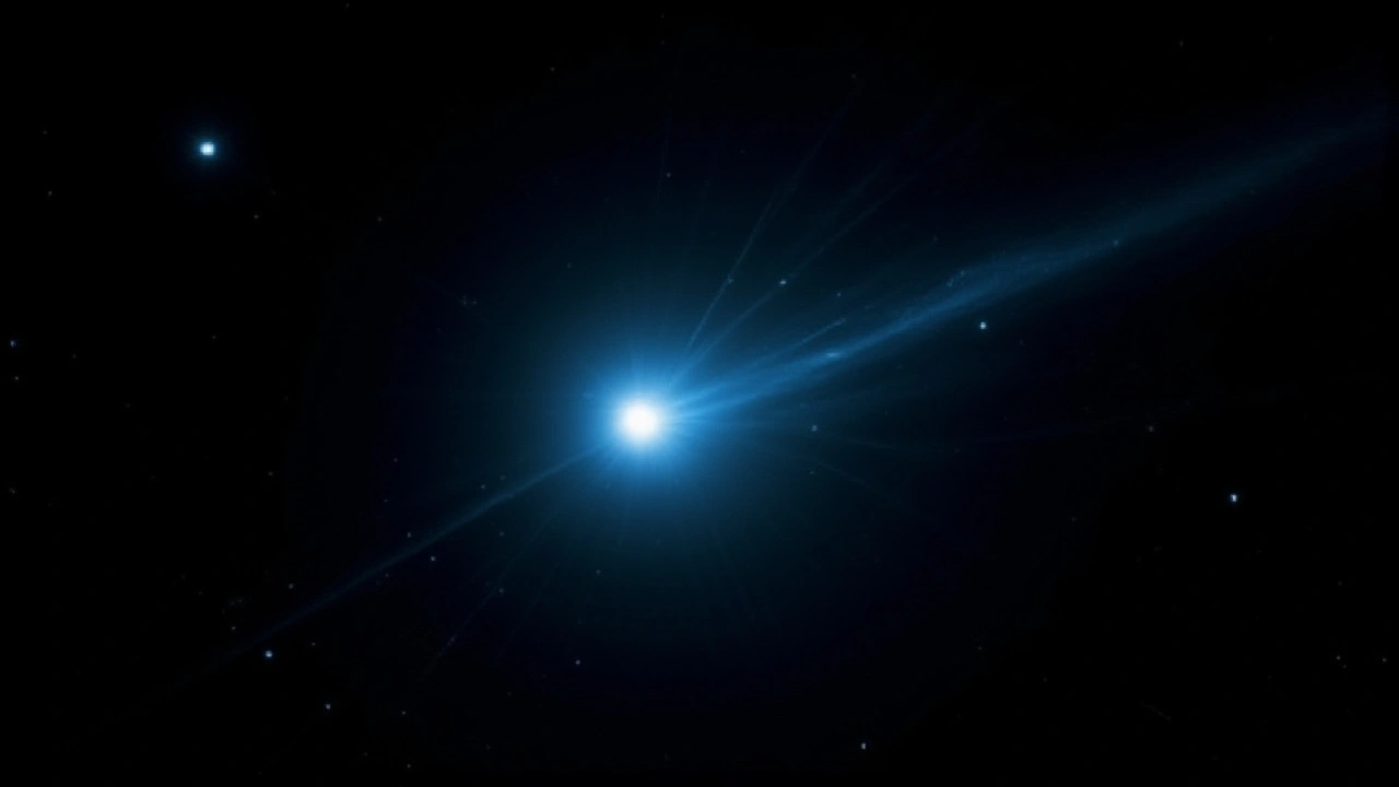 Telescópio Hubble captura cometa interestelar 3I/ATLAS antes do periélio